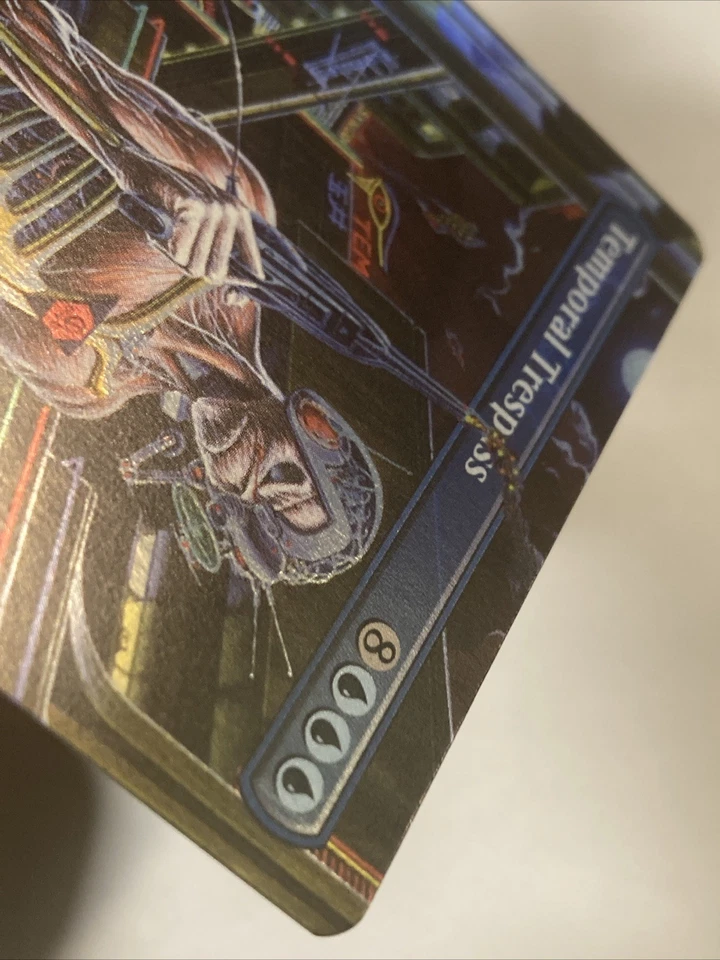 MTG Temporal Trespass (Rainbow Foil) Secret Lair x Iron Maiden 2190 NM - Image 4 of 4