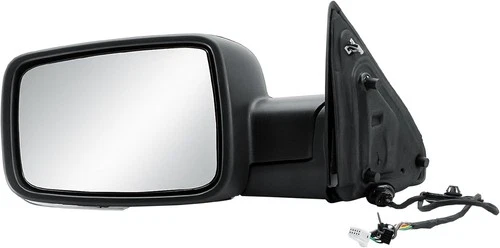 New Left / Driver Manual Fold+Heated+Temp Sensor Mirror For 13-19 Dodge Ram 1500