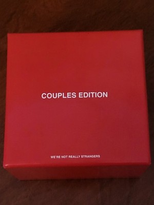 We're Not Really Strangers Couples Edition Intimate Card Game For Lovers