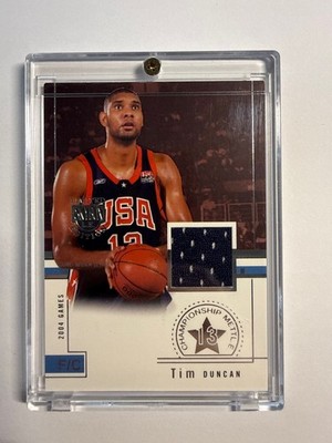 2003-04 SkyBox LE #CM-TD Tim Duncan Championship MettLE SN99 #/99