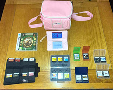 Nintendo DS Lite Pink Console Bundle w/ Charger & Professor Layton