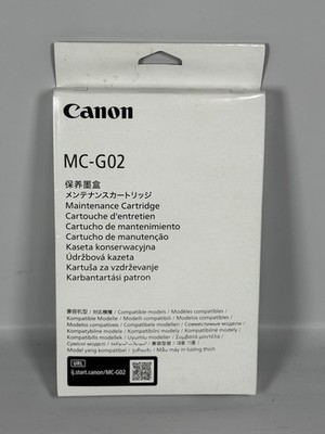 Canon MC-G02 Maintenance Cartridge for Select Canon MegaTank Printers #4589C001