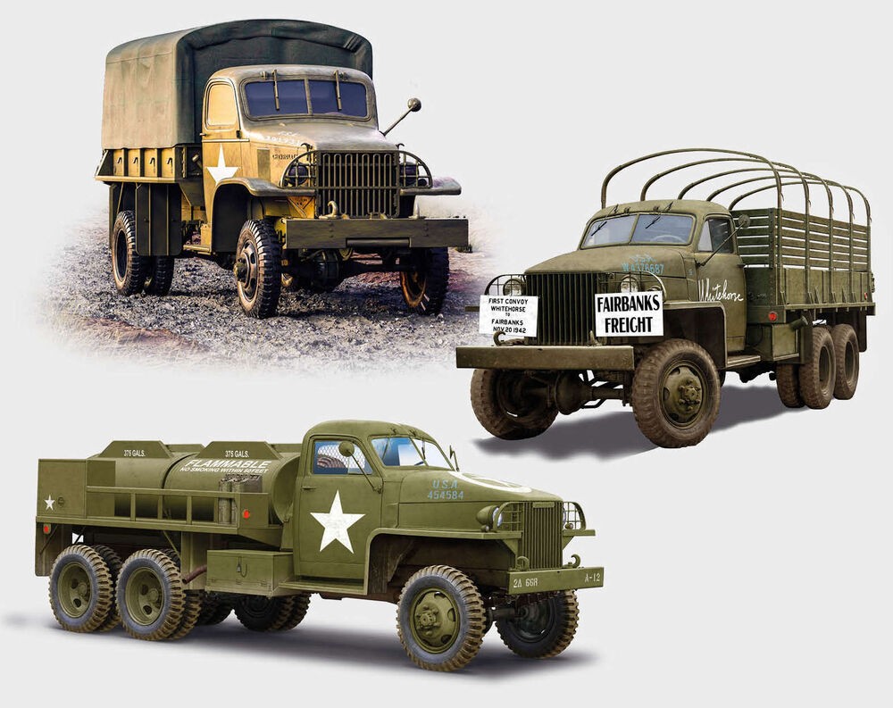 ICM DS3528 - 1:35 WWII US Military Vehicles - New