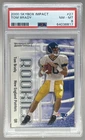64038817 Tom Brady 2000 Skybox Impact #27 Rookie RC PSA 8