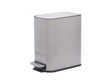Slim Bin 5L Soft Close with ABS lid, Step on Bin in 3 Colors