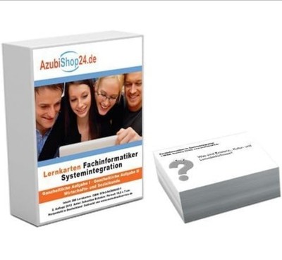 Azubishop24 Lernkarten Fachinformatiker Systemintegration Prüfungsvorbereitung