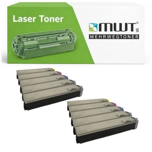 Eurotone 10X Tonerkassette Kompatibel FüR Kyocera TK510 Mehrfarbig PLUS15-image
