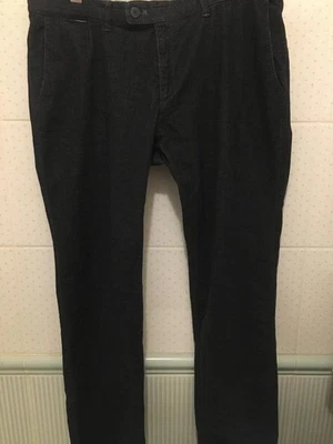 Men Brax Trousers Grey Viscose 34 / L / 50 - Bild 1 von 4
