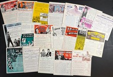 JOB LOT 25x ORIGINAL Campaign Press Sheets Columbia Studios c.1930s-50s 3