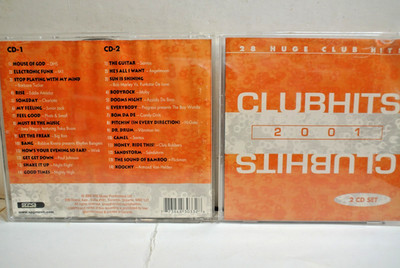 CLUB HITS 2001 - 2 CD - MIXED BY MARK MASTERS LIVE AT TONIC NIGHTCLUB