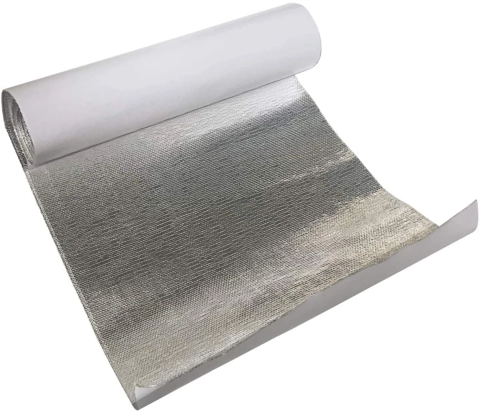 Aluminum Sheet Backed Self-Adhesive Thermal Insulation Reflective Heat Shield - Image 2 of 4