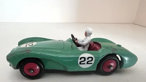 1956 VINTAGE DINKY TOYS ASTON MARTIN DB3S - No. 110- GOOD CAR - WORTH A LOOK!!