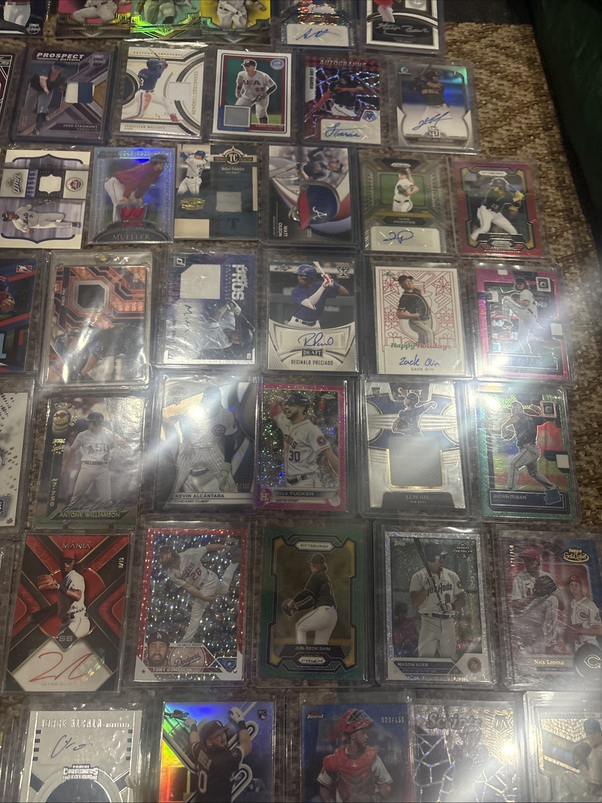 Lot Of 143 Baseball Card ONLY Numbered Patches And AUTOS 2008-2010 And 2017-2026 view 5