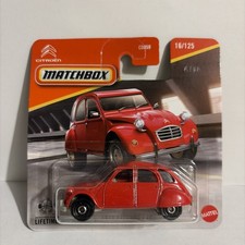 MATCHBOX 1970 CITROEN 2CV - RED BRAND NEW SEALED 16/125