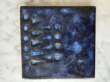 Vintage Paolo Soleri Cosanti Arcosanti Ceramic Tile 3.75” Wide