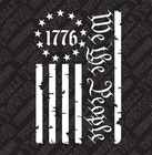 We the People USA Flag vinyl decal sticker Car Truck patriotic America 1776 Star