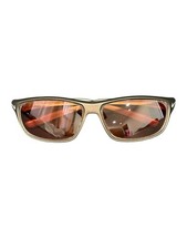 Nike Rabid EV0603 065 Sunglasses Metallic Taupe Brown Sport Wrap 305 READ