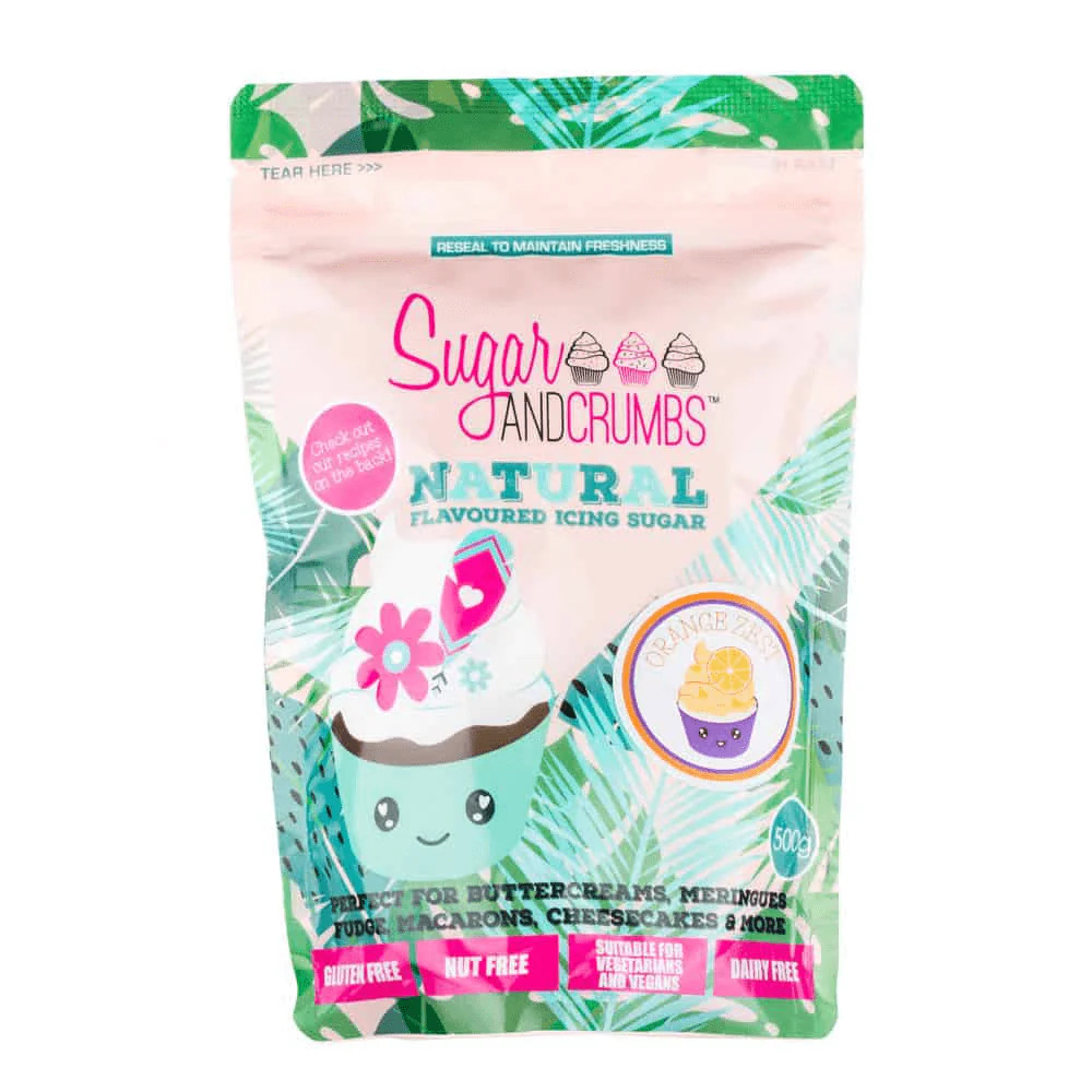 Orange Zest Icing Sugar 500g