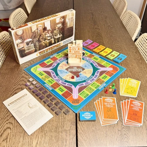 Vintage 1974 Parker Brothers The Inventors Board Game Complete Crazy Inventions