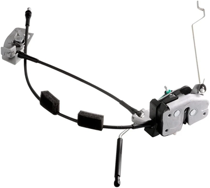 Door latch assembly w/cable&rod compatible for Ford E150 E250 Rear Right - Image 4 of 4