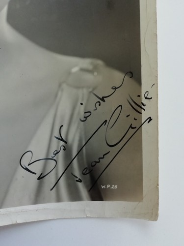 JEAN GILLIE 1915-1949 (ACTRESS) SIGNED - 1930s EARLY PHOTOGRAPH 10 X 8 INCH - Imagen 9 de 16