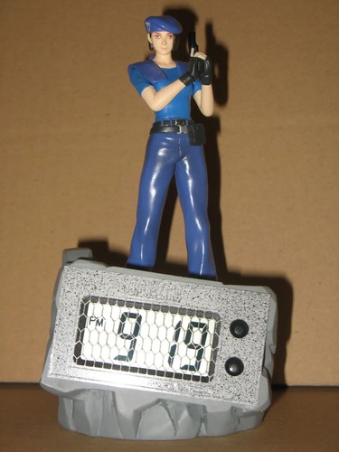 Resident evil Biohazard Jill Valentine Statue with Clock Capcom very rare Figure - Picture 5 of 5