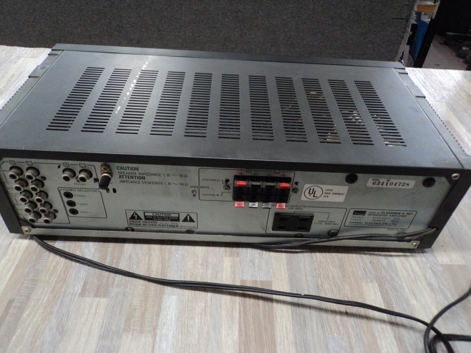 sansui portable pa speaker ppa 901