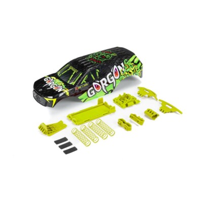 Arrma GORGON Painted Decaled Body Set, Fluorescent Yellow ARA402349