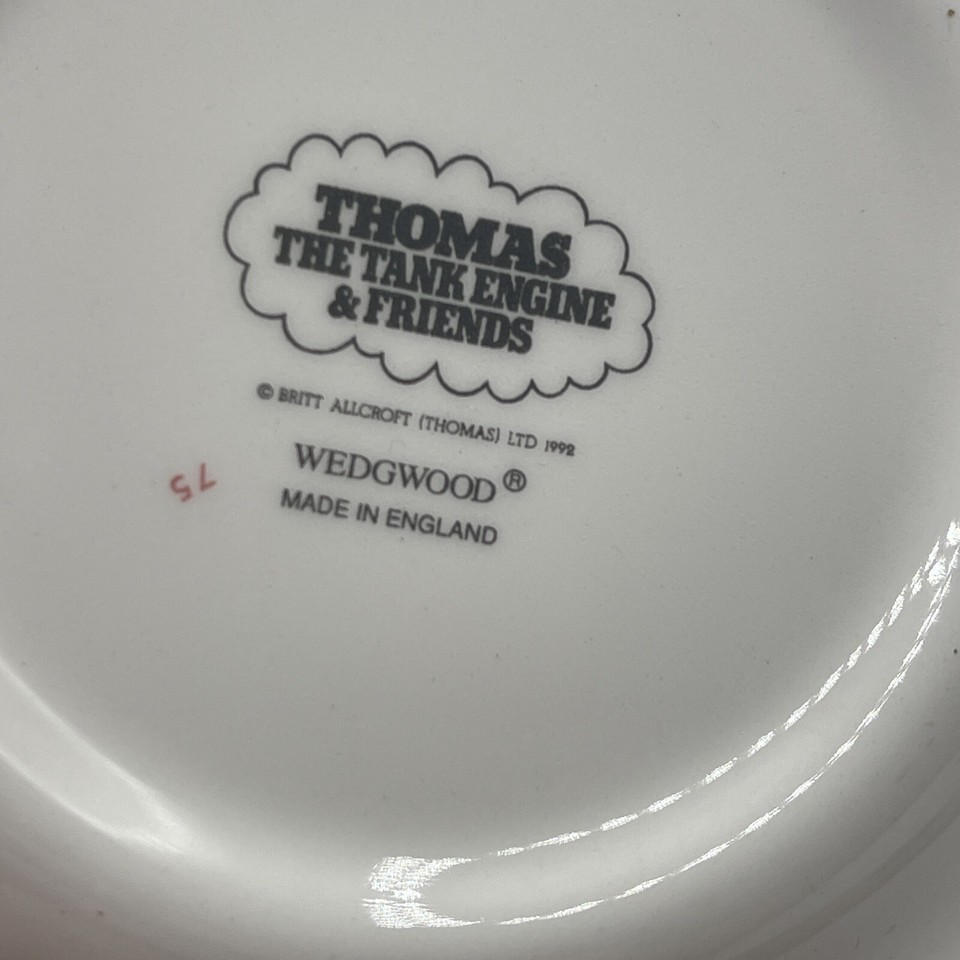 Thomas The tank Engine Wedgwood 3 Piece Cup Bowl Plate Childrens