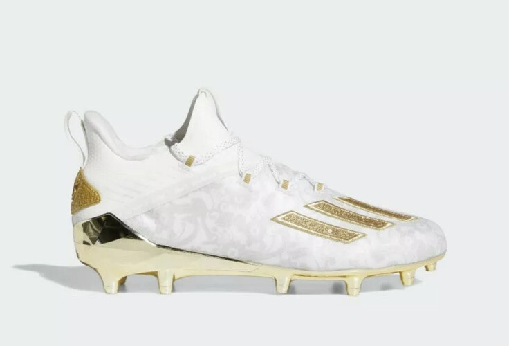 Adidas Adizero Young King Football Cleats Cloud White Gold EH2724
