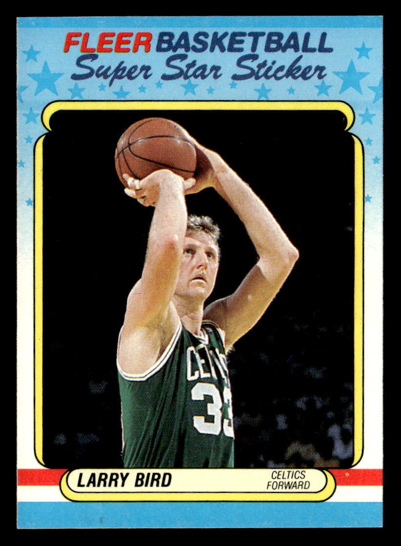 1988-89 Fleer #2 Larry Bird Sticker