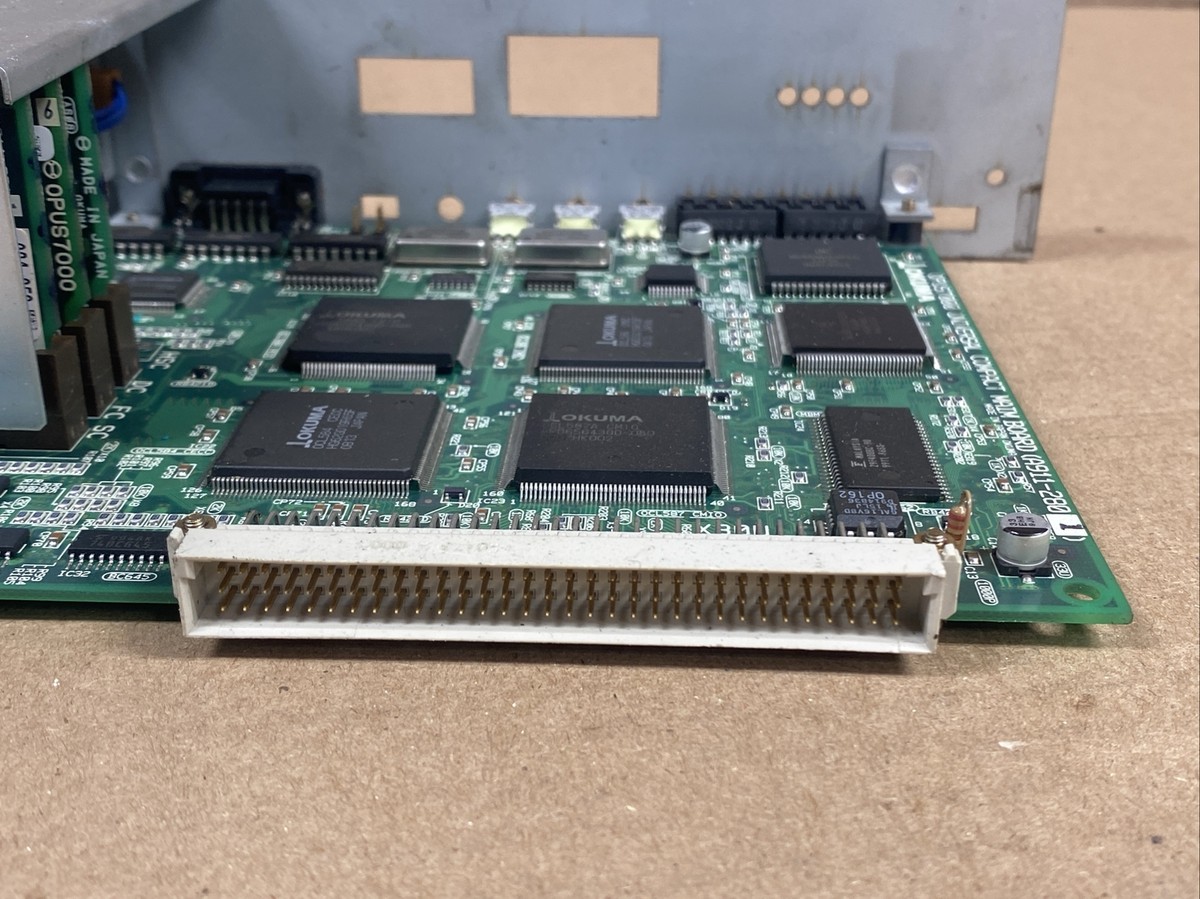 OKUMA E4809-770-110-G UCMB+F Board A911-2801 E4809-436-091-B A911