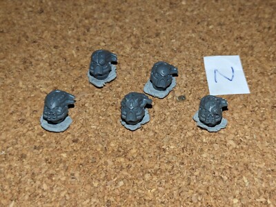 Warhammer 40K: Chaos Space Marine Bits: Havoc Heads - N