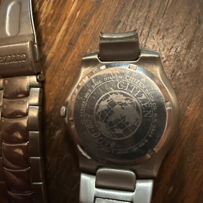 Citizen K18434 Titanium Mens Watch Eco Drive for sale online | eBay