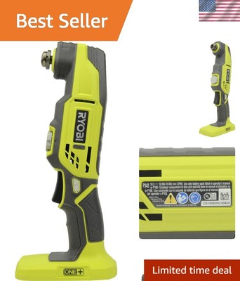 Compact 18V One+ Oscillating Tool with Interchangeable Heads & Ergonomic Design