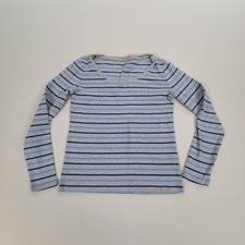 Tommy Hilfiger Shirt Girls Small Blue Casual Lightweight Comfort Outdoor Teens