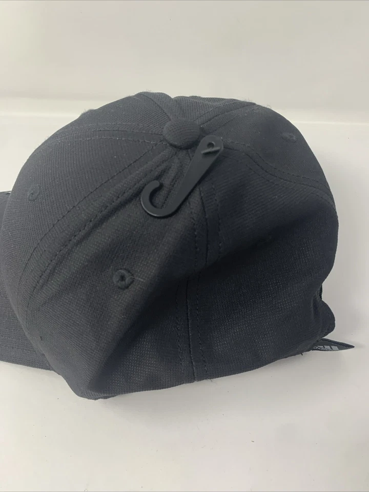 ¡NUEVO! Gorra ajustable estructurada Adidas Decision para hombre-negro/gris Foto 3 de 4
