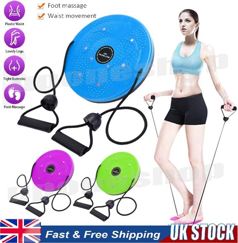 Twist Waist Disc Board Per Dimagrimento - Tavola Rotante Fitness Con Maniglie, Peso 0.5kg, Portata 120kg - Foto 4