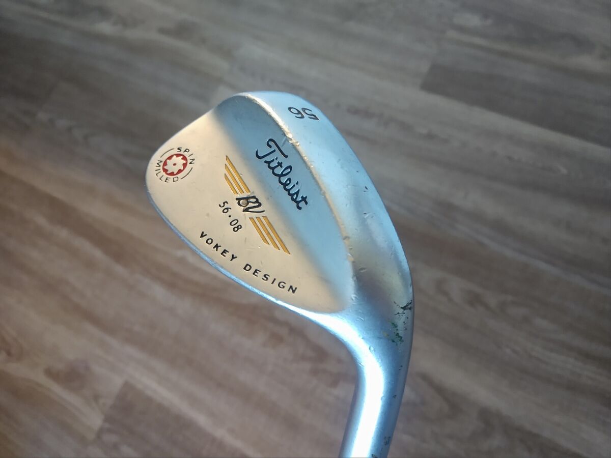 Titleist Vokey Design Spin Milled Wedge 56*/08 Bounce With Titleist Vokey Design Spin Milled Wedge 56*/08 Bounce With