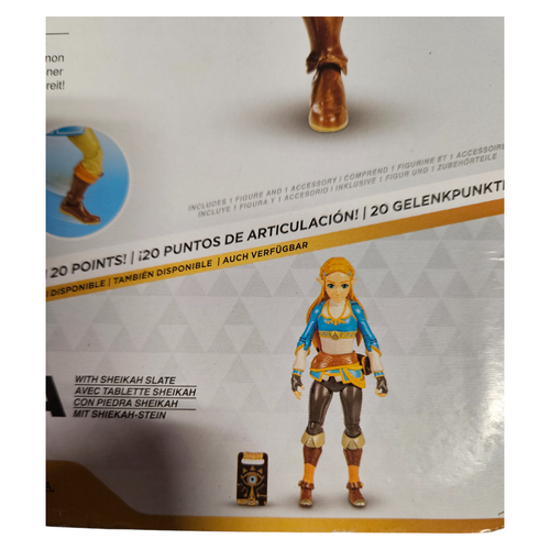 2023 World of Nintendo Jakks Legend of Zelda LINK with Broadsword Figure DMG BOX - Picture 6 of 7