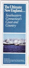 c1980 Southeastern Connecticut Coast & Country Travel Guide Brochure