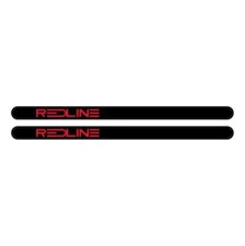 Redline Gen 3 Black with red LARGE logo - Flight crank decal set