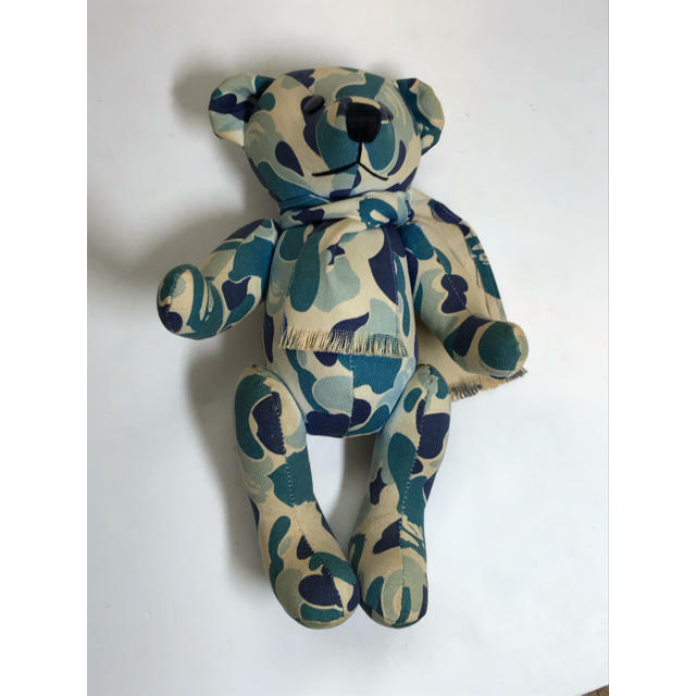 A Bathing APE 1st Camo Teddy Bear Limited Edition Crazy RARE