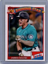2021 Topps Archives #91BZ-8 Jarred Kelenic 1991 Topps Bazooka Shining Stars