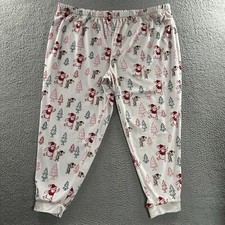 Winnie The Pooh Womens Pajama Pants Size 3X Multicolor Disney Piglet Polyester