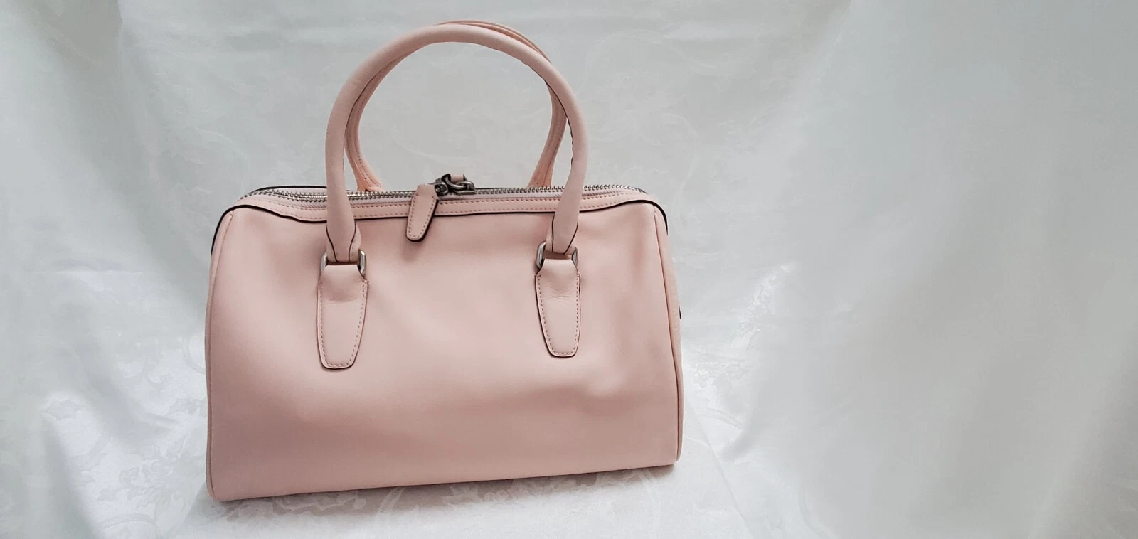 Borsa Coach 23574 Legacy in pelle Haley nuova con etichette colore: blush (rosa tenue)