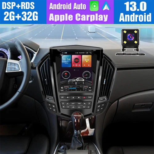 For Cadillac SRX 2009-2012 9.7" Android 12 Car Stereo Radio GPS BT Apple Carplay - Foto 13 di 16