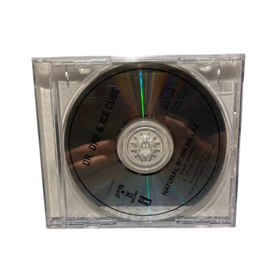 Dr. Dre & Ice Cube Natural Born Killaz rare 2 trk US Promo CD Death Row Records