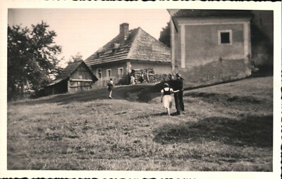Gunzendorf 1937, little brother and sister