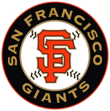 San Francisco Giants MLB Weather Resistant Vinyl Die Cut Sticker Decal 06
